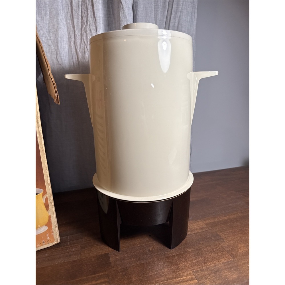 Vintage Regal Betty Crocker Poly Perk Coffee Maker In Original Box - Picture 4 of 7